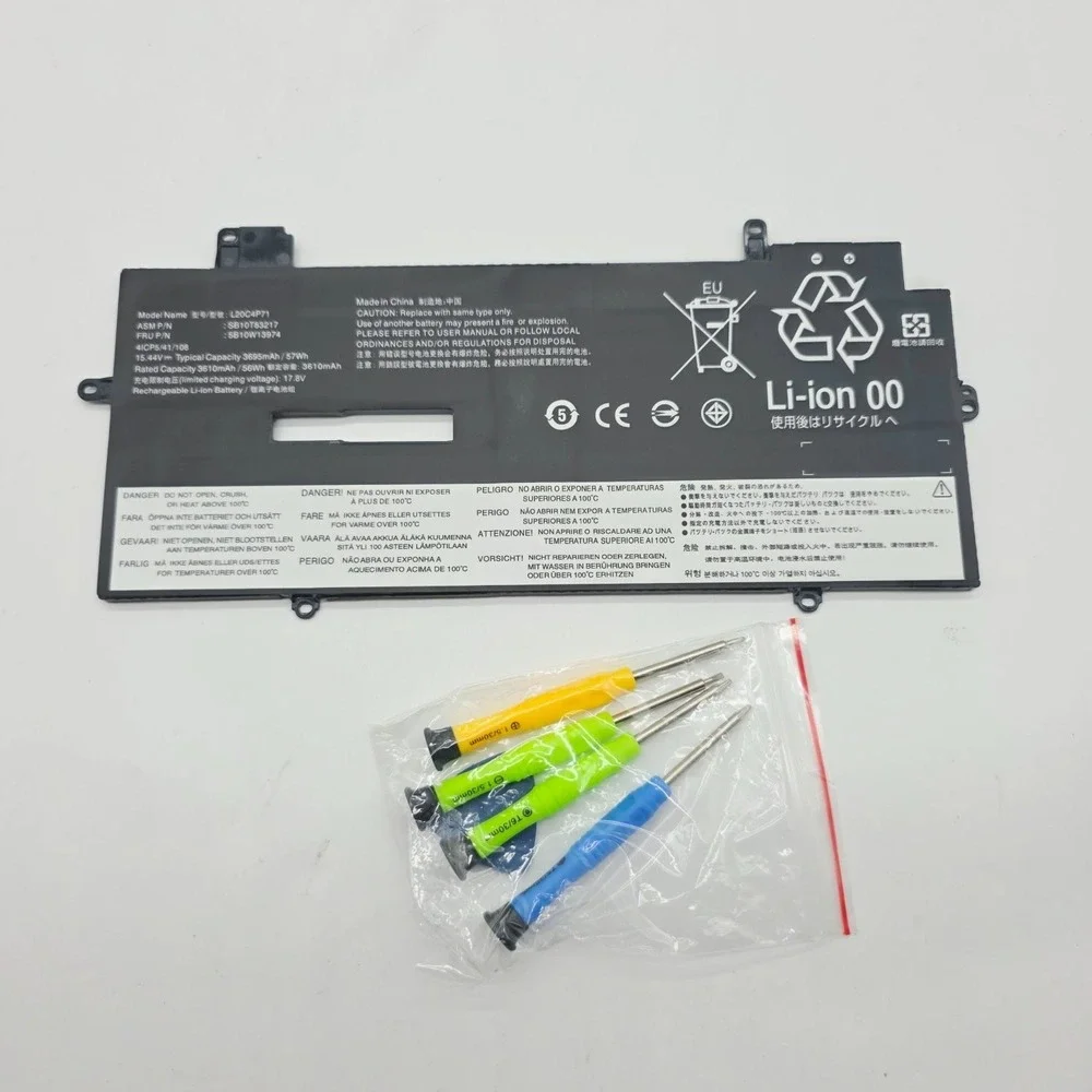 L20C4P71 Battery for Lenovo ThinkPad X1 Carbon 9th 10th Gen Yoga 6th 7th Gen